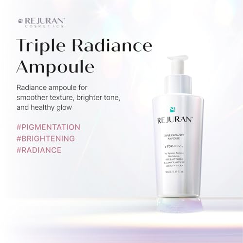 Image 2 of REJURAN Triple Radiance Ampoule c-PDRN?Brightening Face Serum, 1.69 fl oz