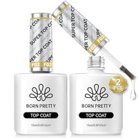 Thumbnail for Image 1 of Default Title for the product Born Pretty Super Top Gel High Gloss Shiny Long Lasting Top Gel Polish