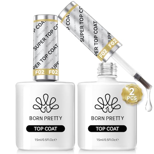 Image 1 of Default Title for the product Born Pretty Super Top Gel High Gloss Shiny Long Lasting Top Gel Polish