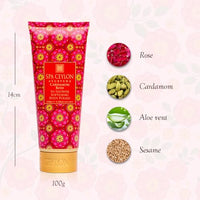 Thumbnail for Image 3 of SPA CEYLON Cardamom Rose In-Shower Softening Body Polish 150g