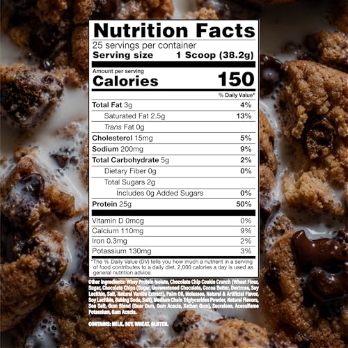 Image 5 of RAW Whey Isolate Protein Powder, Milk & Cookie (CBUM Itholate) - 100% Grass-Fed Sports Nutrition Powder - 25 Servings