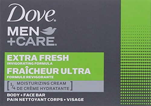 Image 2 of Dove Men+care Extra Fresh Body + Face Soap Bars, 3.17 (Pack of 6)