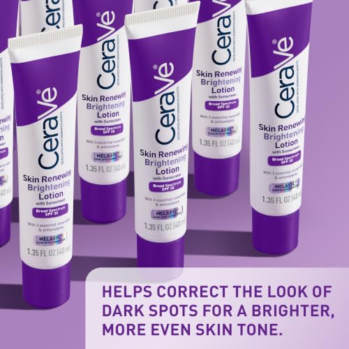Image 4 of CeraVe Brightening Face Lotion with SPF 30, Niacinamide & Ceramides, 1.35oz