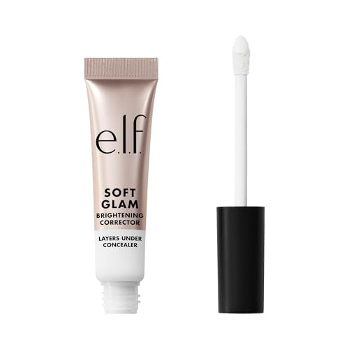 Image 3 of White / 0.21 Fl Oz (Pack of 1) for the product e.l.f. Soft Glam Brightening Corrector