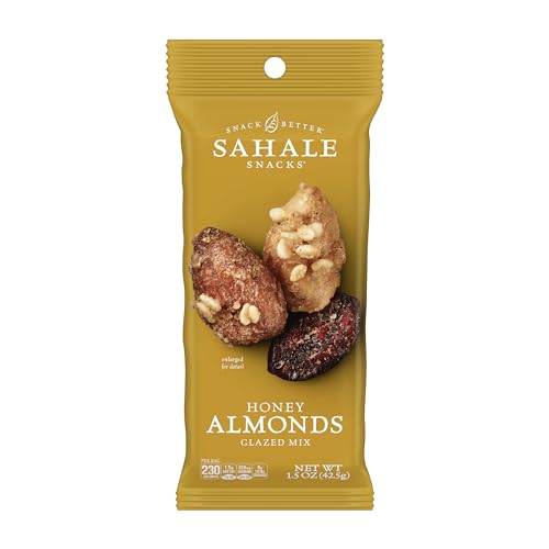 Image 1 of Default Title for the product Sahale Snacks Honey Almonds Glazed Mix, 1.5 oz Grab & Go Bags (18 Packs)