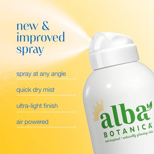 Image 4 of Alba Botanica Kids Sunscreen Spray for Face and Body, Tropical Fruit, Broad Spectrum SPF 50, Water Resistant, 5 fl. oz. Bottle