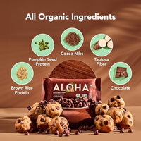 Thumbnail for Image 2 of ALOHA Organic Plant Based Protein Bars 12 Ct