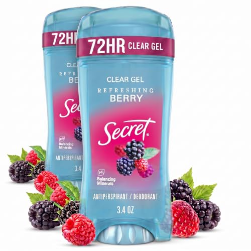 Image 1 of Default Title for the product Secret Fresh Clear Gel Deodorant for Women, 3.4 oz Pack of 2