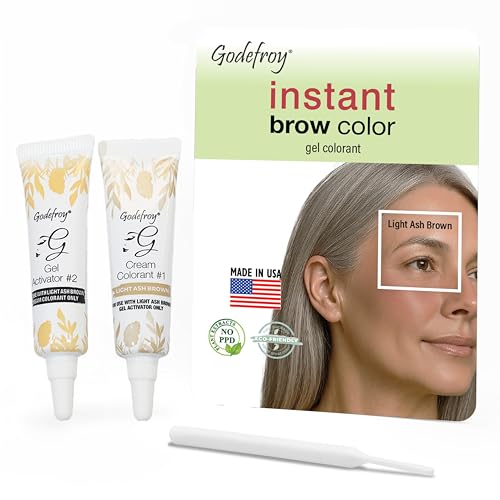Image 5 of Light Ash Brown for the product Godefroy Temporary Brow Color