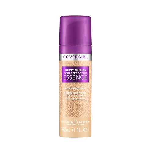 Image 8 of 25 Light-Neutral / 1 Fl Oz (Pack of 1) for the product Covergirl Simply Ageless Skin Perfector Essence Foundation