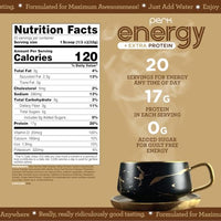 Thumbnail for Image 2 of Perk Energy + Extra Protein Dutch Hot Cocoa 1.5 LB