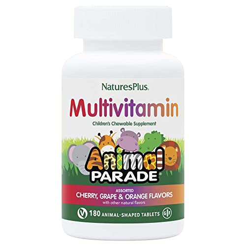 Image 1 of 180 Count (Pack of 1) for the product NaturesPlus Animal Parade Children's Chewable Multivitamin