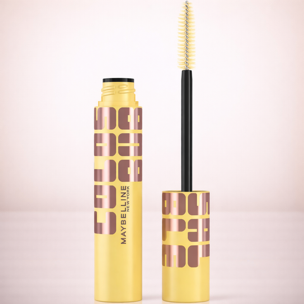 Maybelline The Colossal Bubble Washable Mascara, Buildable Mascara Volume and Length Formula for Bold, Separated Lashes, Very Black, 1 Count