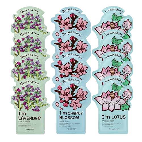 Image 1 of Default Title for the product TONYMOLY I'm Face Sheet Masks - Hydrating & Soothing Korean Skincare