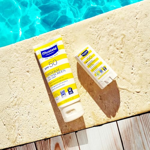 Image 5 of Mustela Baby Mineral Sunscreen Stick SPF 50 Broad Spectrum 0.6 oz