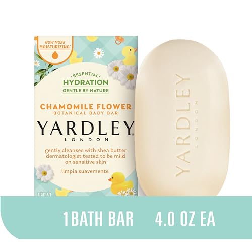 Image 2 of Yardley London Chamomile Flower Nourishing Baby Bar Soap 1 Bar Pack (Pack of 2)