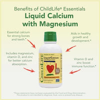 Thumbnail for Image 9 of ChildLife Essentials Liquid Calcium Supplement for Kids