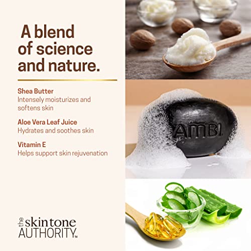 Image 5 of Ambi Cleansing Bar Soap Black With Shea Butter 3.5oz