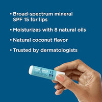 Thumbnail for Image 2 of BLUE LIZARD Mineral SPF 15 Lip Balm, 3-Pack
