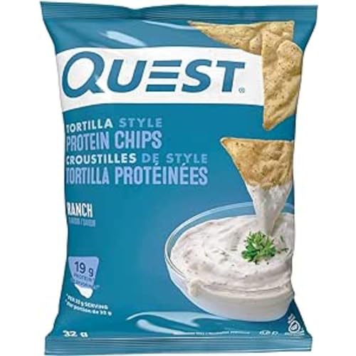 Image 1 of Default Title for the product Quest Protein Tortilla Chips Ranch 1.2oz