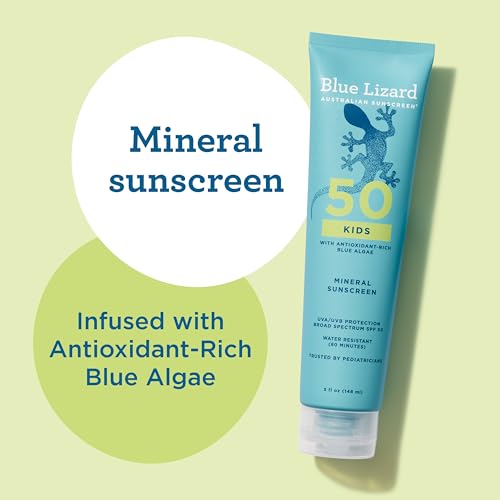 Image 5 of BLUE LIZARD Kids Mineral SPF 50 Sunscreen Lotion 5 fl oz Pack of 2