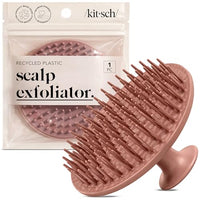 Thumbnail for Image 1 of Terracotta for the product Kitsch Scalp Massager for Hair Care - Shampoo Brush Scalps - Terracotta