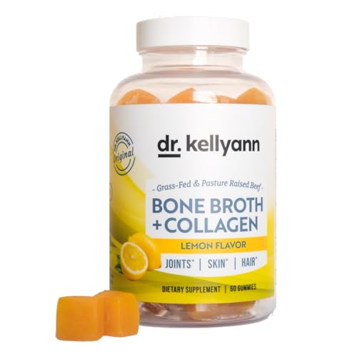 Image 1 of Default Title for the product Dr. Kellyann Collagen + Bone Broth Gummies, Lemon, 60 Gummies