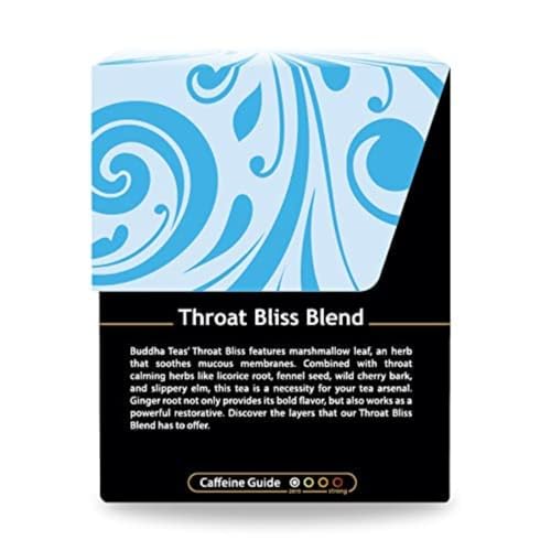 Image 4 of Buddha Teas Organic Throat Bliss Blend Herbal Tea Caffeine Free
