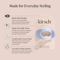 Thumbnail for Image 12 of Kitsch Flat Claw Clip for Women