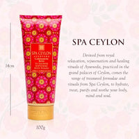 Thumbnail for Image 2 of SPA CEYLON Cardamom Rose In-Shower Softening Body Polish 150g