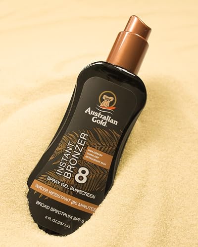 Image 4 of Australian Gold Spray Gel Sunscreen SPF 8, Broad Spectrum, 8 Ounce (Pack of 6)
