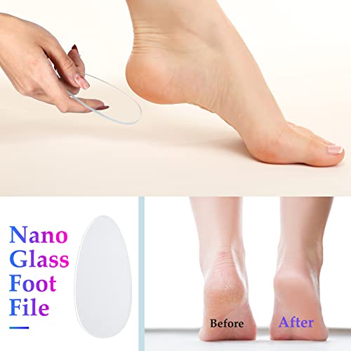Image 7 of Zhehao 6 Pcs Glass Nail File and Nail Shiner Set Manicure