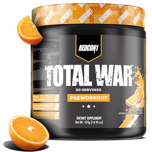 Image 15 of Orange Crush - 30 Servings for the product REDCON1 Total War Pre Workout Powder