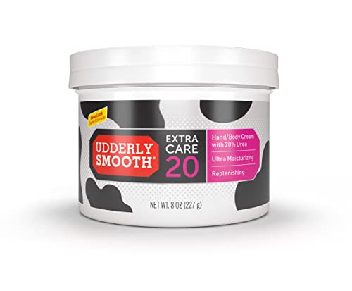 Image 1 of Default Title for the product UDDERLY SMOOTH Extra Care 20% Urea Cream, Unscented Body Cream, 8 Oz