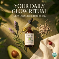 Thumbnail for Image 3 of PURA D'OR ORGANIC Vitamin E Oil 70,000 IU for Face, Ayurvedic Skin Care 4oz