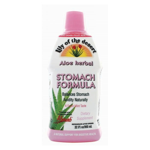 Lily Of The Desert Aloe Vera Juice Stomach Formula 32 Oz