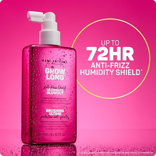 Image 3 of Marc Anthony Grow Long Ultimate Blowout, Anti-Frizz Heat Protection 2 pack