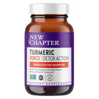 Thumbnail for New Chapter Turmeric Force Detox Action 60 Veg Caps