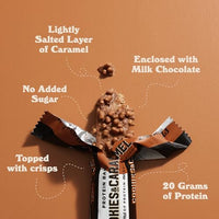 Thumbnail for Image 4 of BAREBELLS Protein Bars Cookies and Caramel - 12 Count, 20g High Protein Treats