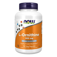 Thumbnail for Now Foods L-Ornithine 500 mg 120 Caps
