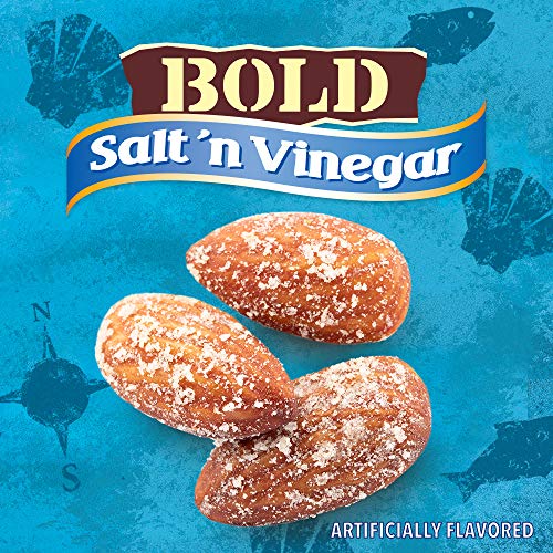 Image 4 of Blue Diamond Almonds Salt N' Vinegar Flavored Snack Nuts, 16 Oz Resealable Bag (Pack of 2)