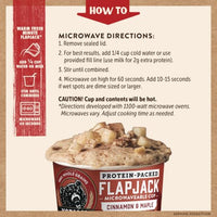 Thumbnail for Image 6 of KODIAK CAKES Pancake On the Go, Cinnamon and Maple, 2.26 Ounce (Pack of 12)