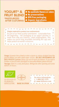 Thumbnail for Image 6 of Holle Organic Mango Baby Yogurt Pouches, 10 x 3 oz