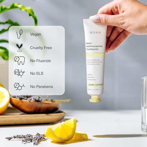Image 3 of Boka Toothpaste - Nano Hydroxyapatite Toothpaste, Fluoride Free Toothpaste