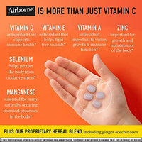Thumbnail for Image 2 of Airborne 1000mg Vitamin C  Zinc Immune Support Supplement Chewable Tablets, Very Berry & Citrus Flavor, 116 Count
