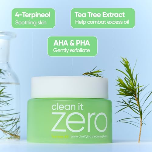 Image 3 of BANILA CO Clean it Zero Tea tree-EX Pore Clarifying Balm 3.38 fl oz