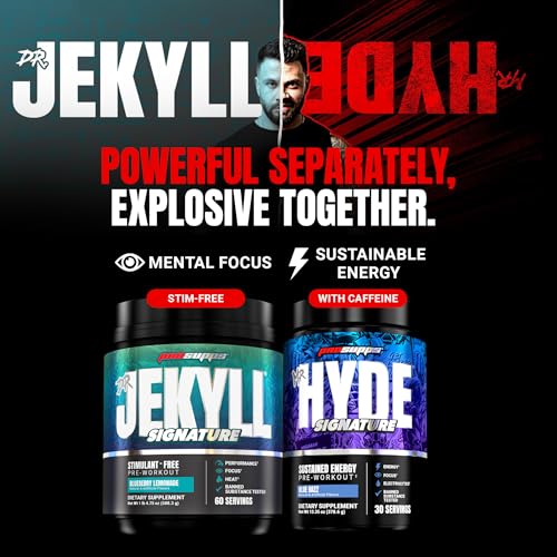 Image 6 of ProSupps Mr. Hyde Signature Pre Workout Drink Mix, Blue Razz