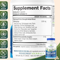 Thumbnail for Image 4 of RidgeCrest Herbals ClearLungs Extra Strength Lung Health Support 120 Ct