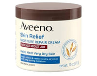 Thumbnail for Image 2 of Aveeno Skin Relief Intense Moisture Repair Cream, 11 oz (Pack of 3)