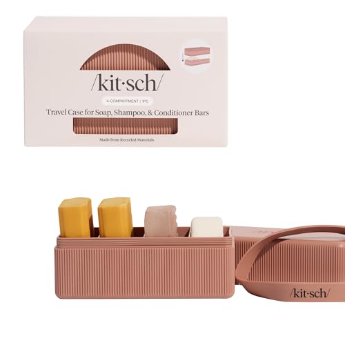 Image 2 of Kitsch 4-Compartment Travel Soap Case – TSA-Approved Bar Soap Holder